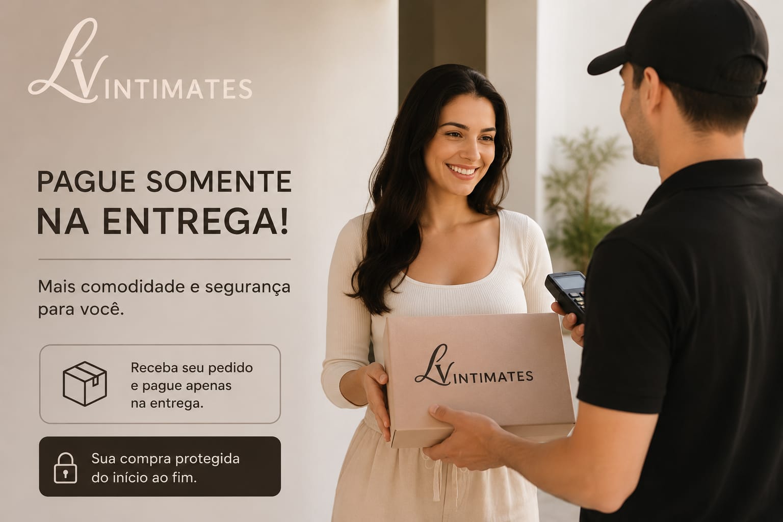 Pague na entrega